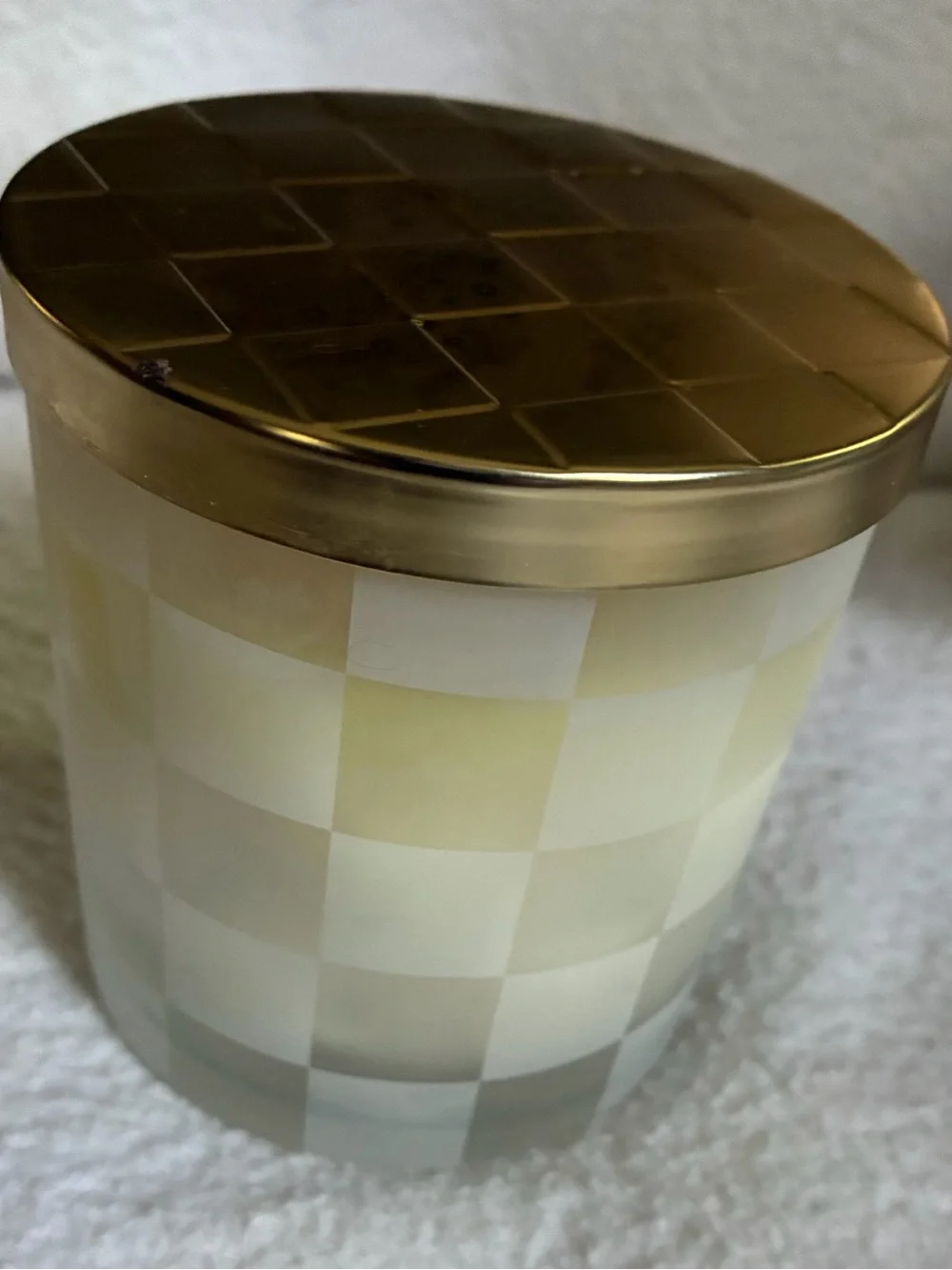 Mackenzie Childs Highbanks GLOW Scented Jar CANDLE 8oz Red Berry and Sandalwood